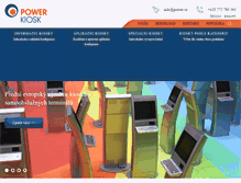 Tablet Screenshot of power.cz